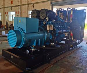 ชุดเครื่องกำเนิดไฟฟ้าดีเซล500KVA 60Hz 200V 220V pirme ชุดเครื่องกำเนิดไฟฟ้าเครื่องยนต์ดีเซลแบบเปิด400KW 3เฟสโดยเครื่องยนต์ - Product Image 1