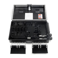 16 Çekirdekli ODP Fiber Optik Dağıtım Kutusu IP65 Dış Mekan Duvara Monte NAP FTB FAT PLC Splitter SC GPRS TCP