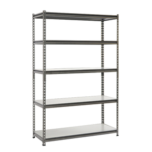 Garage/shop/home use galvanized metal boltless laminated board stacking racks & shelves for storage