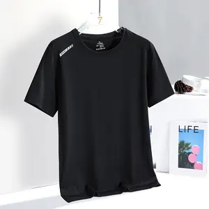 하이 퀄리티 사용자 정의 인쇄 로고 티셔츠 OEM 디자인 폴리에스터 스포츠 천 빠른 건조 및 통기성 남성 티셔츠