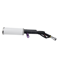 Canon à CO2 LED portable MOKE, lumière RGB, pistolet à jet de CO2, équipement d'ambiance de scène pour spectacle de club
