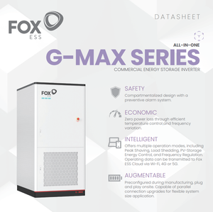 <span class=keywords><strong>FOX</strong></span> All in One <span class=keywords><strong>ESS</strong></span> 100kw Inverter + 215kwh Baterías LiFePO4 EU Warehouse Stock Precio 200kwh Sistema de almacenamiento de energía industrial - Product Image 3