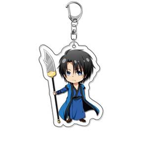 9 Stili di Portachiavi in Acrilico di Yona of the Dawn, Ciondolo Anime <span class=keywords><strong>Akatsuki</strong></span> No Yona, Portachiavi Bifacciale, Gioielli - Product Image 3