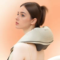 Beoka 2600hAm Masseur de cou portable sans fil à chaleur compressée avec chaleur Relaxation Shawl Massage Device Relaxation Massager