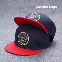 Topi Snapback Berstruktur Multi Warna, Pinggiran Dapat Disesuaikan, Logo Kustom, Unisex, Kasual, Model Baseball