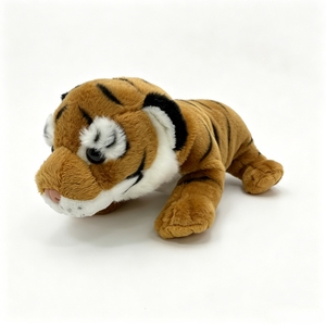<span class=keywords><strong>Peluche</strong></span> de Tigre de Simulación Personalizado, Muñeco de <span class=keywords><strong>Peluche</strong></span> de Tigre Bebé Realista, <span class=keywords><strong>Peluche</strong></span> de Animal Salvaje para Regalo Promocional OEM ODM - Product Image 2