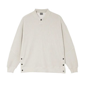 Heavy Hoodie <b>Men</b> Autumn Texture Sense Round Neck Loose Casual Fashion Couple <b>Long</b>-<b>sleeved</b> <b>Top</b> - Product Image 1