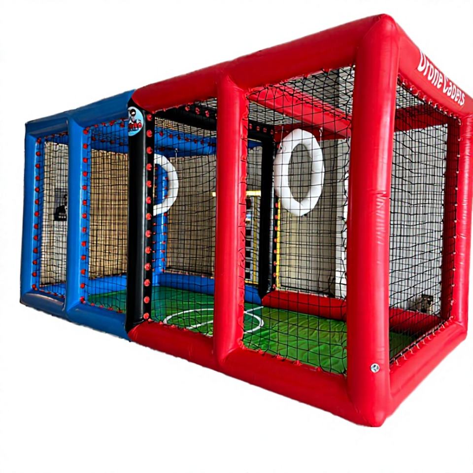 Portable PVC Inflatable Drone Football Field Flight Training Game Arena ...