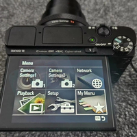 Cámara DSLR sin Espejo HFT Professional RX100 VI, CMOS de Fotograma Completo, Pantalla HD de 3.0 Pulgadas, Video 4K, Compatible con SD, Recargable y Económica
