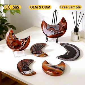 Nouvel Arrivage Pierre de Guérison Polie en Agate Rouge Sardonyx pour la Décoration - Product Image 2