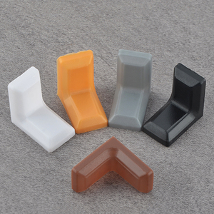 家具継手小角ブラケットキャビネットプラスチックカバー90角金属コーナーブラケット - Product Image 3