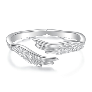 Anello Regolabile Aperto in <span class=keywords><strong>Argento</strong></span> Sterling 925 con Smalto Colorato a Forma di <span class=keywords><strong>Fenice</strong></span> e Zirconi, per Donne e Ragazze, Regalo per Matrimoni e Feste - Product Image 5