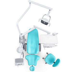 Sedia dentale elettrica prezzo competitivo con metallo resistente materiale plastico in acciaio include braccio articolato - Product Image 2