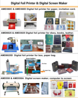 Machine d'estampage numérique à plat 360D A3 automatique sans plaque, 300 dpi, pour l'impression sur papier, PVC, cuir, cartes d'invitation
