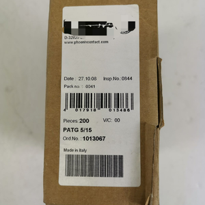 ติดต่อผู้ให้บริการทำเครื่องหมายลวด5/15 1013067 +/-200ชิ้น PAC PLC ระบบอัตโนมัติสำหรับอุตสาหกรรมของแท้ของใหม่ - Product Image 1