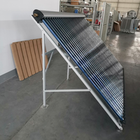 Système photovoltaïque capteurs solaires capteur solaire thermique avec caloduc