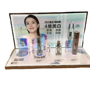 Lovely Colorful Exhibition Racks Cosmetic Creative Display Stand