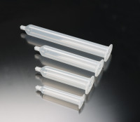 Cylindre de distributeur transparent de style américain baril de seringue de distribution de colle industrielle avec piston