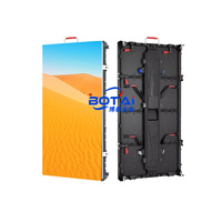 Écran LED de location Botai, intérieur, P3.91, armoire en aluminium, écran LED de scène