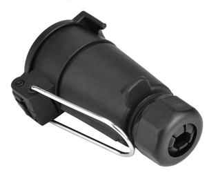 <span class=keywords><strong>Prise</strong></span> de <span class=keywords><strong>remorque</strong></span> OEM Euro <span class=keywords><strong>12V</strong></span> <span class=keywords><strong>7</strong></span> <span class=keywords><strong>broches</strong></span>, connecteur de <span class=keywords><strong>remorque</strong></span> <span class=keywords><strong>7</strong></span> voies avec harnais de sécurité, connexion par vis - Product Image 1