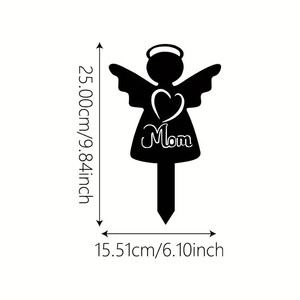 Placche di angelo all'aperto impermeabili per la casa e il cortile del cimitero con decorazioni per tombe da giardino con segni simpatizzanti - Product Image 6