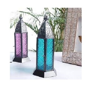 <b>Set</b> of Two Royal Look Hanging Gaslight Fanoos Home Balcony Decoration and Rooms Decor Candle Lights <b>Lantern</b> - Product Image 3