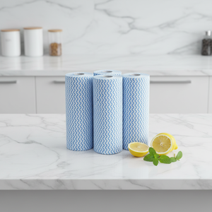 <span class=keywords><strong>Rouleau</strong></span> de serviettes jetables antimicrobiennes en <span class=keywords><strong>tissu</strong></span> non tissé spunlace pour le nettoyage industriel et domestique, <span class=keywords><strong>rouleau</strong></span> durable - Product Image 4