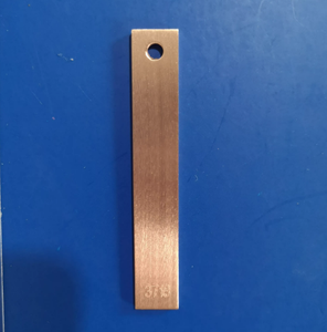 Laibotech - Tarjetas de Prueba de Corrosión de Cobre Púrpura OEM, Paquete de 10 Piezas, 72.4*11.5*2mm, Orificio de 4mm - Product Image 1