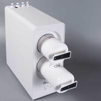 Filtro de agua doméstico de ósmosis inversa, máquina purificadora de sistema RO de 3 etapas, capacidad de 75gpd para uso doméstico completo, aplicación debajo del fregadero