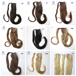 Real beauty — <span class=keywords><strong>queue</strong></span> <span class=keywords><strong>de</strong></span> <span class=keywords><strong>cheval</strong></span> brésilienne 100% naturelle Remy, <span class=keywords><strong>Extension</strong></span> <span class=keywords><strong>de</strong></span> <span class=keywords><strong>cheveux</strong></span> humains lisses, noir, brun - Product Image 4