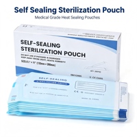 Sachets auto-adhésifs auto-scellants pour la surveillance des autoclaves dentaires et le service stérilisation, fournisseur de consommables médicaux, usine source