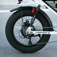 Bicicleta Eléctrica Todoterreno de 500w 48V, Venta Caliente de Fábrica China, Bicicleta Eléctrica de Montaña de 2 Plazas con Neumáticos Anchos