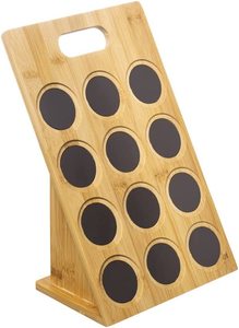 Factory Direct Bamboo High Quality Kitchen <b>Shelf</b> Rack Tiered Bamboo Magnetic Spice Rack - Product Image 4
