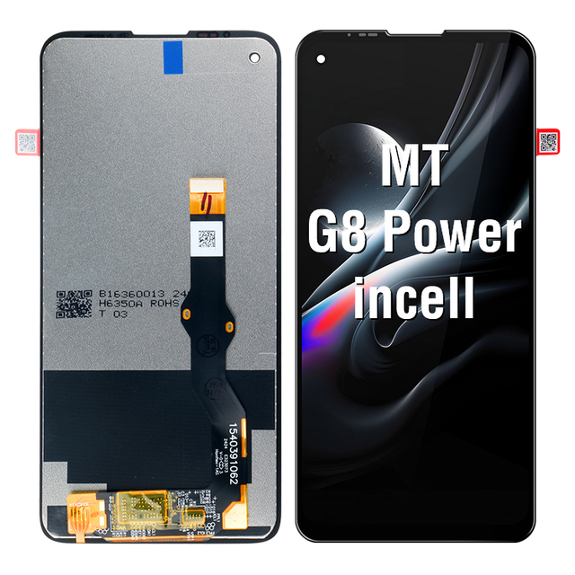 Screen LCD for Motorola Moto G8 Power Incell Display XT2041-1 Panel No Frame Phone Replacement Fix Broken Mobile Lcds Assembly