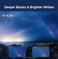 Proyector LED HD de 800 ANSI Lúmenes, Visualización Diurna, Uso en Cine en Casa, Android 14 Inteligente, WiFi 5G, BT5.4, Corrección Trapezoidal Automática, Portátil, 1080P