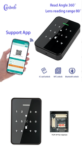 Controlador de Acceso Inalámbrico para Puertas con Lector de Tarjetas IP66, Alarma Antimanipulación, RJ45, Wifi, Proximidad, RFID, IC, NFC, Contraseña, Código de Barras, Código QR Dinámico - Product Image 5