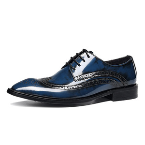 Chaussures élégantes à bout pointu en cuir de vachette pleine fleur, à enfiler, avec semelle intérieure rembourrée, doublure imperméable et respirante, pour hommes, pour événements formels et entretiens - Product Image 6
