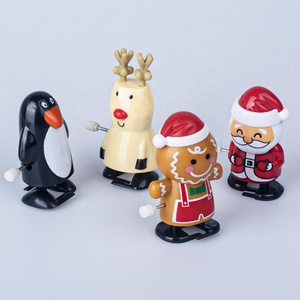 Cute Wind up <b>Walking</b> Santa Claus Snowman Multiple Characters Choice Chained <b>Toys</b> - Product Image 2