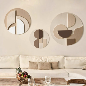<span class=keywords><strong>D</strong></span>écoration murale 3D personnalisée Peinture abstraite moderne faite à la main en relief <span class=keywords><strong>D</strong></span>écoration murale en bois pour <span class=keywords><strong>galerie</strong></span> <span class=keywords><strong>d</strong></span>'<span class=keywords><strong>art</strong></span> <span class=keywords><strong>D</strong></span>écoration <span class=keywords><strong>d</strong></span>'hôtel - Product Image 1