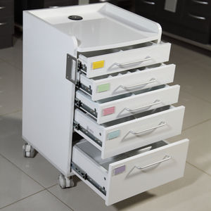 خزانة ترولي للأسنان, خزانة أسنان بتصميم معدني - Product Image 2