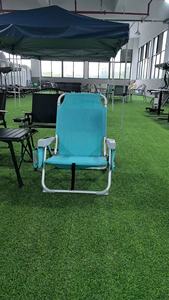 Chaise inclinable pliante portable de haute qualité Logo personnalisé essentiel pour les visites autonomes pour le camp de plage Matériau métallique durable - Product Image 6
