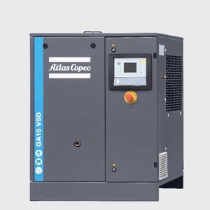 เครื่องอัดอากาศแบบสกรูอุตสาหกรรม Copco GA15 GA37 15KW 37KW ราคาดีที่สุด กำลังไฟ 110KW ระบายความร้อนด้วยอากาศ สำหรับแรงดัน 7-13 บาร์ - Product Image 5