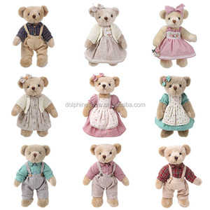 Orsacchiotto di <span class=keywords><strong>Peluche</strong></span> Personalizzato con Vestiti, Giocattolo Morbido per Bambini, <span class=keywords><strong>Orsetto</strong></span> con Maglietta - Product Image 4
