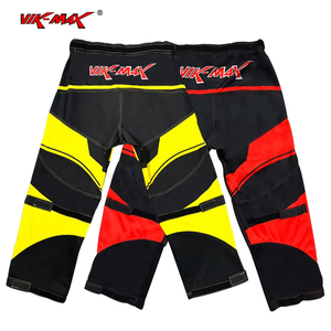 Pantalon de hockey en ligne Vik-Max en gros, accessoires sportifs, pantalon de hockey sur roulettes pour joueur, pantalon de hockey sur glace rembourré - Product Image 1