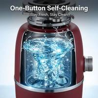 Penghancur Sampah Makanan Rumah Tangga Listrik Kustom OEM 1HP Senyap Bahan Stainless Steel Bersertifikasi CE ETL Kelas Hemat Energi Garansi 1 Tahun