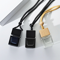 Vide suspendu voiture désodorisant bouteille voiture parfum diffuseur bouteille huile essentielle aromathérapie parfum pendentif bouteille en verre