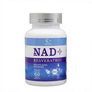 OEM NAD + resveratrol แคปซูลเพิ่มพลังงานและอาหารเสริมลดริ้วรอยเพื่อสุขภาพส่งเสริมการผลิตคอลลาเจน - Product Image 1