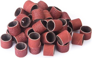 Bandas de lijado de medios de voladura de óxido de aluminio <span class=keywords><strong>Doris</strong></span> Instock al por mayor de alta calidad a granel 180 #240 # uñas medianas 6,35*12,7mm - Product Image 4