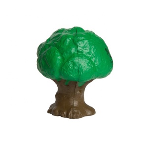 Unisex PU Foam Stress <b>Ball</b> Promotional Tree-Shaped Hand <b>Squeeze</b> Toy Customizable Logo Soft Gift Toy Safety Certified for Kids - Product Image 6