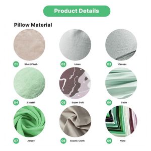 Coussin rond personnalisé, design sur mesure, coussin en peluche doux et moelleux pour la décoration, les cadeaux et le repos quotidien - Product Image 2